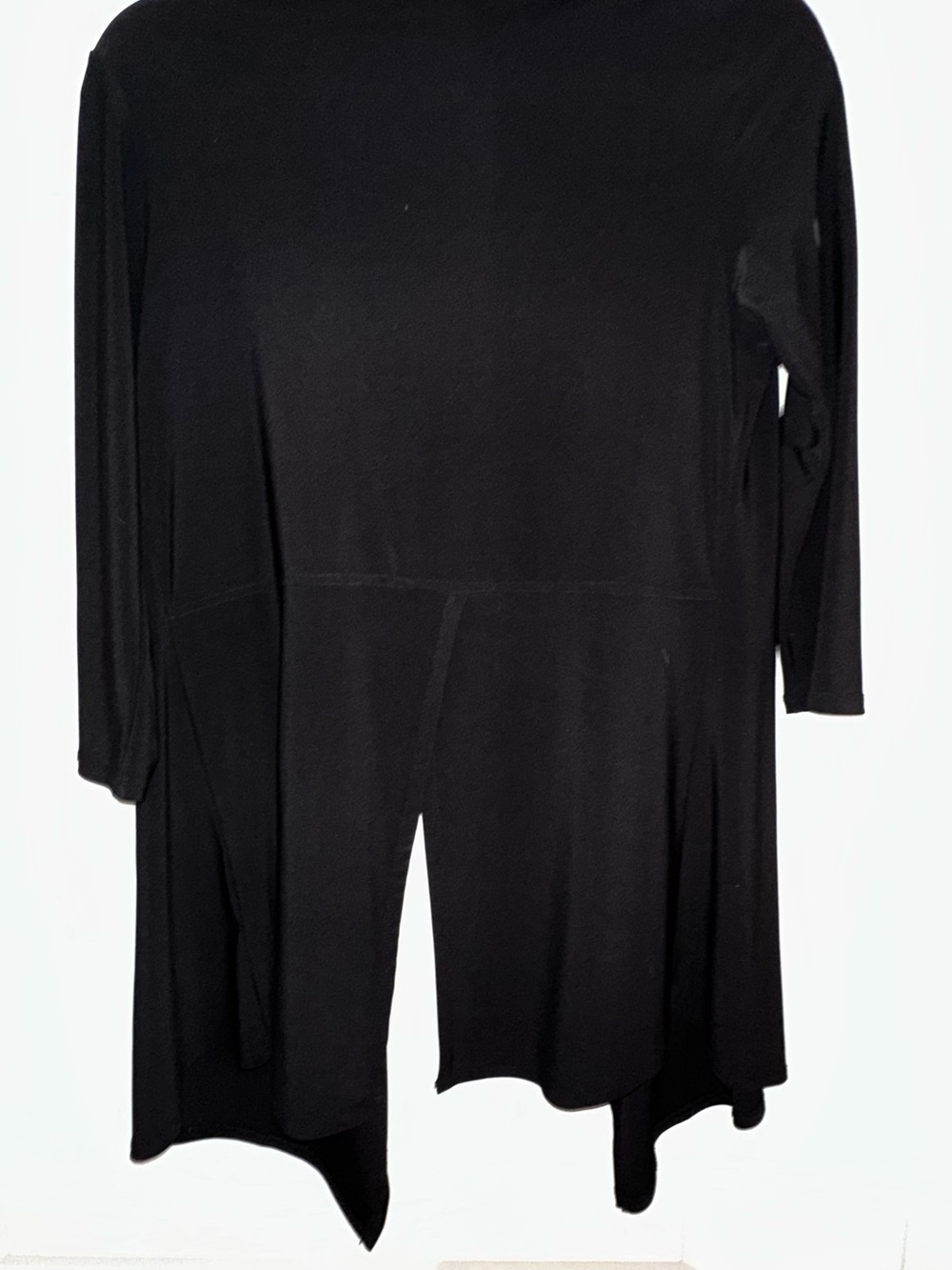 Premise Black Asymmetric Tunic Top